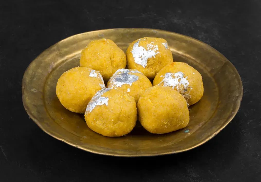 Besan Ladoos Are Rich In Fragrance