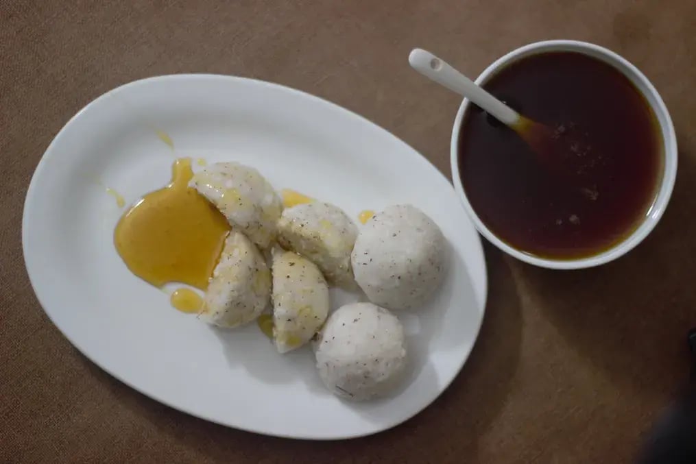 Rice Flour Ladoos