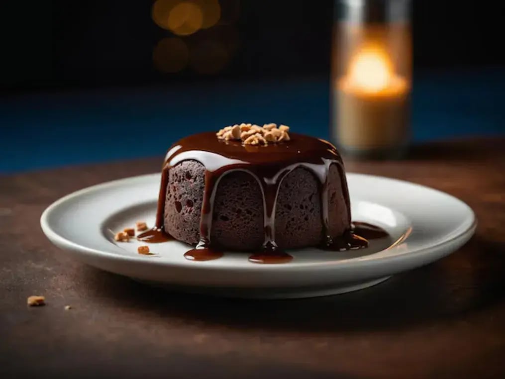 Decadent Dark Chocolate Lava Cake