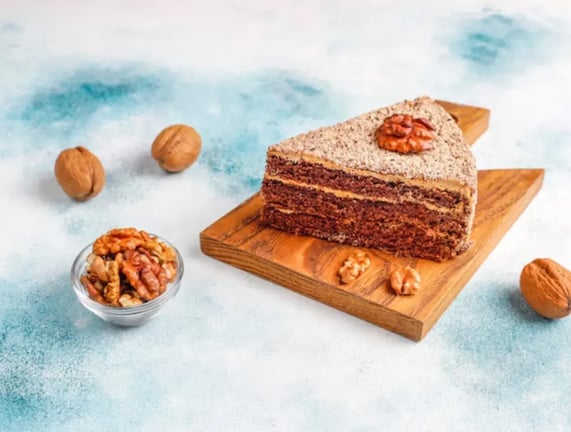 Rich Chocolate Fudge Cake with Walnuts: A Classic Dessert