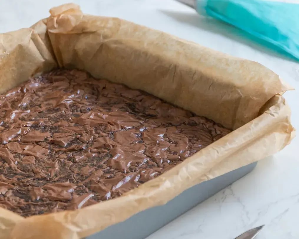 Rich Silk Cherry Brownies