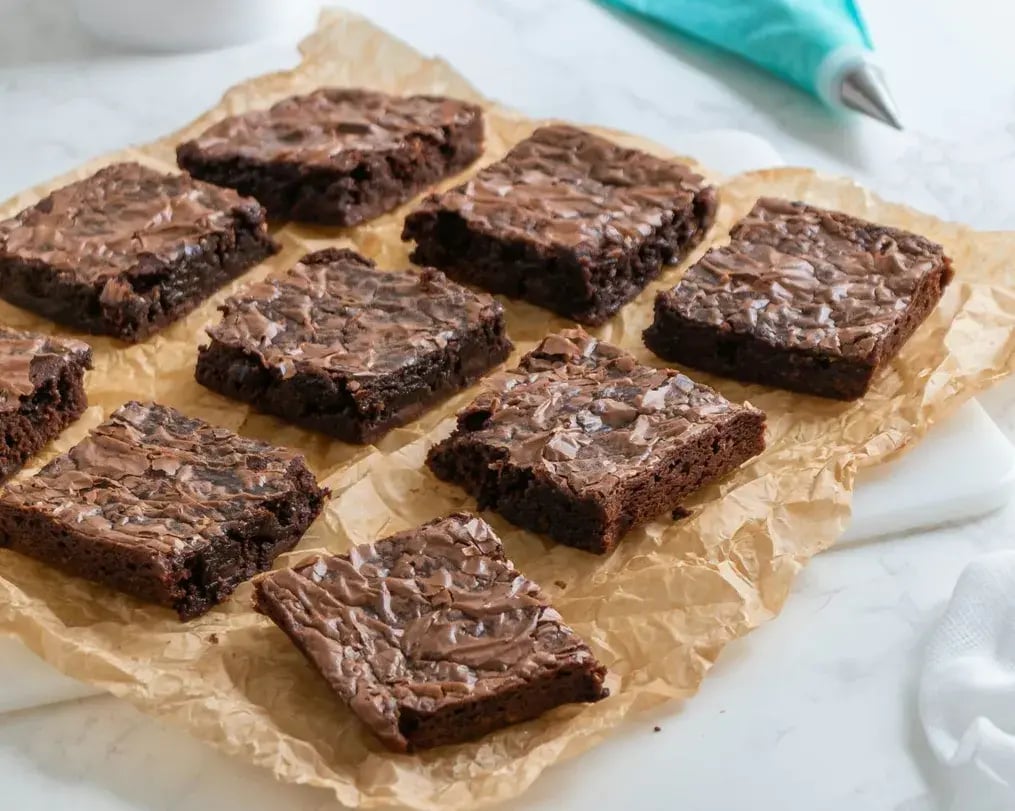 Rich Silk Cherry Brownies