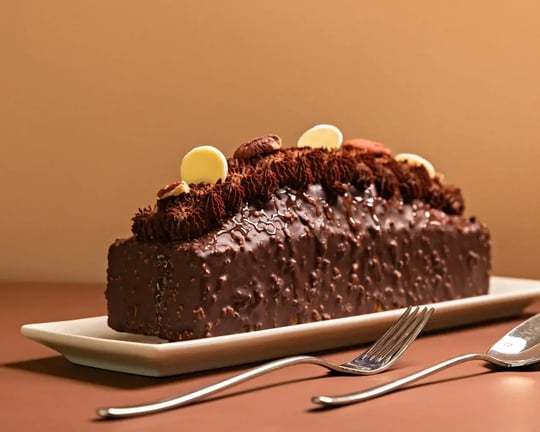 Crushed Hazelnuts Used In Cake