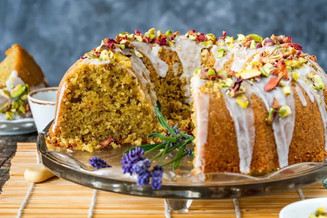 Rose & Cardamom Cake: A Fragrant and Elegant Eid Treat