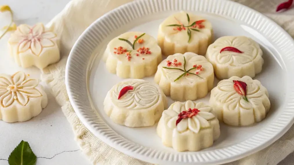 Sandesh A Bengali Sweet Recipe Step-By-Step - Step 2 Mash and Smooth the Chhena