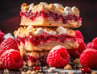 Satisfy Your Sweet Tooth with Tangy Raspberry Crumble Bars