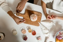 Silk Infused Icing Board A Decorated Dessert Platter Everyone Can Build