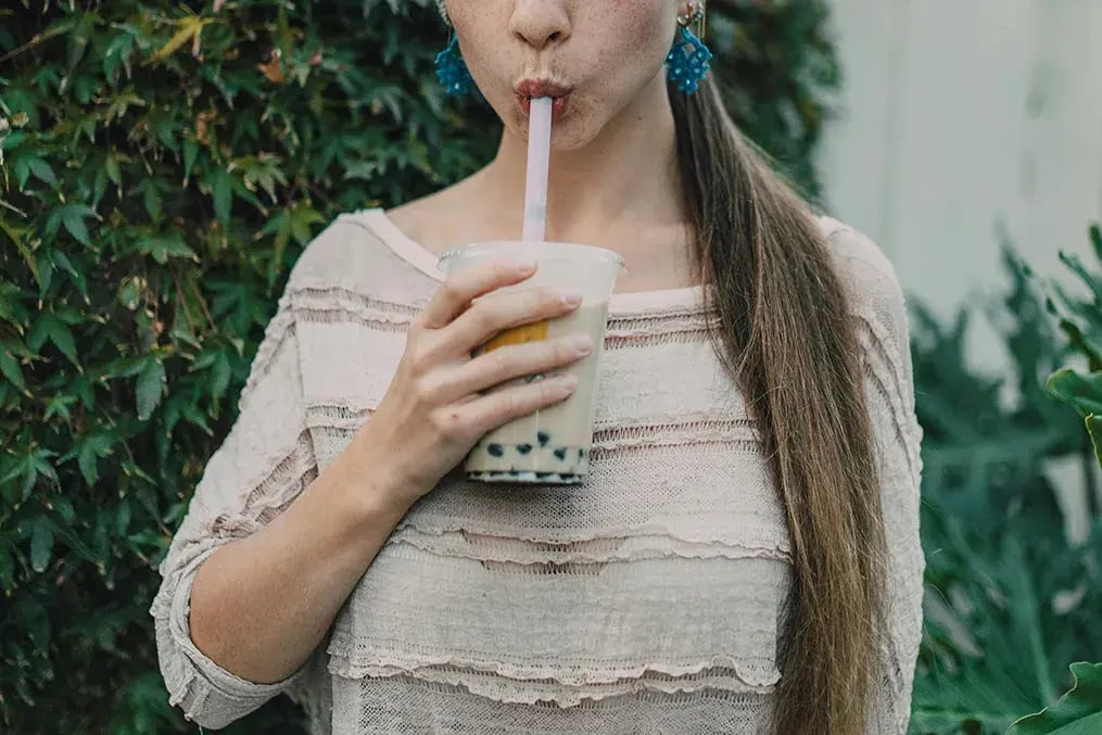 Classic Milk Tea with Tapioca Pearls
