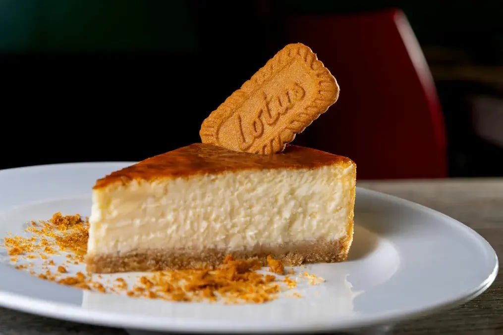 For the Biscoff cake