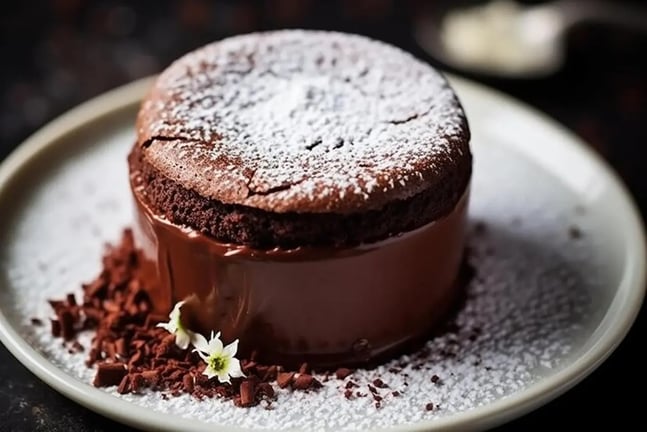 Some chocolate desserts and more to represent Barbie and the Secret Door characters