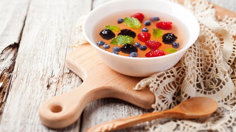 Soup For Dessert? These Sweet Variations Are Like A 'Broth' Of Fresh Air
