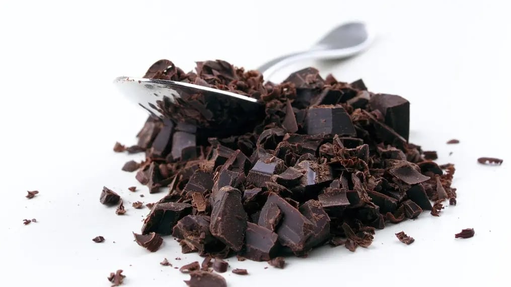 Finely Chopped Dark Chocolate