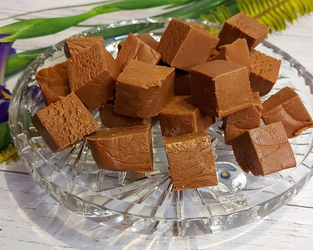 Chocolate Fudge Served