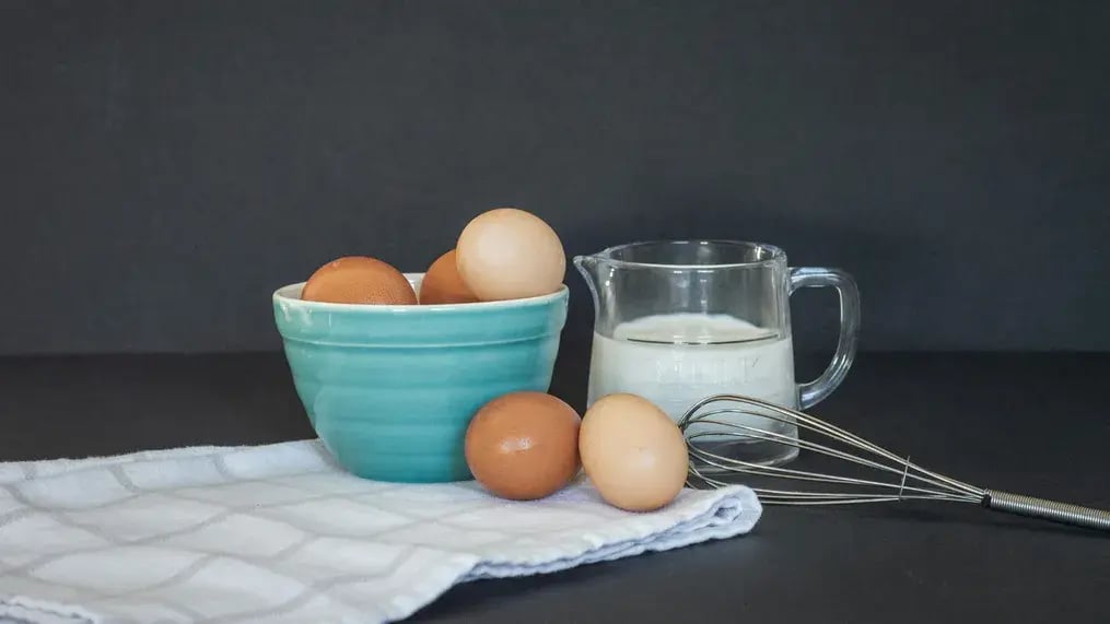 Eggs And Milk