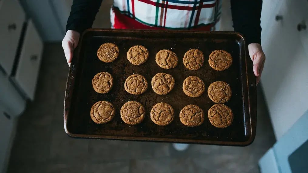 Cookies In Tray