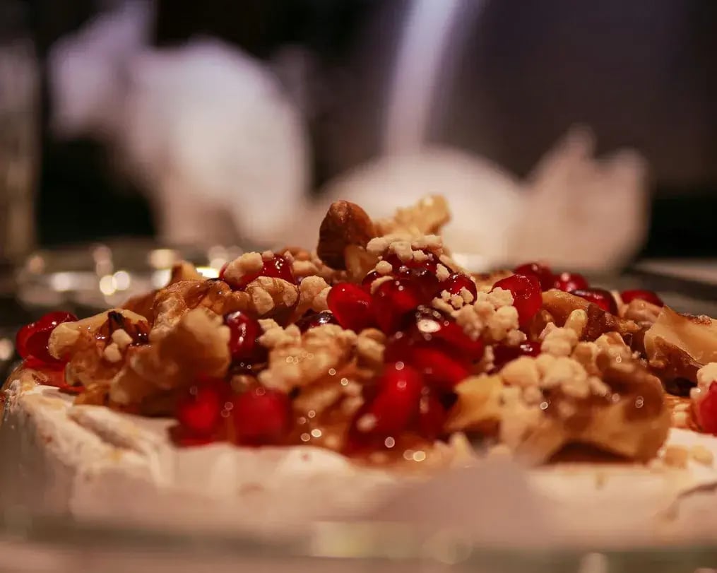 Closeup Of Crumble Bar.