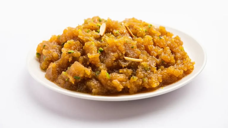 Step-By-Step Guide To Rich Besan Halwa With Silk And Almonds