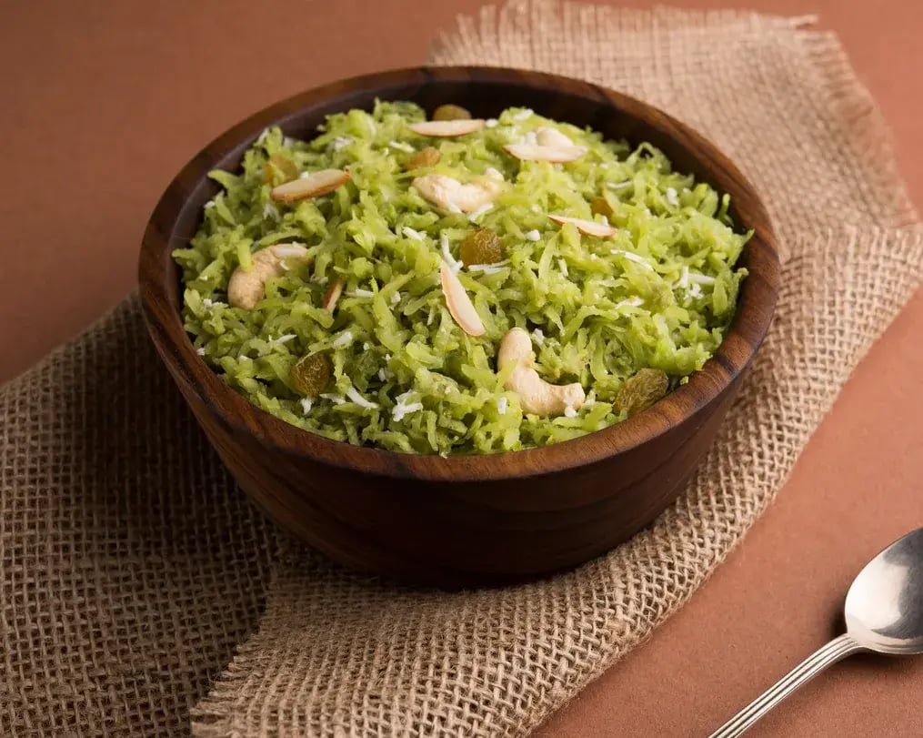 Freshly Made Lauki Halwa