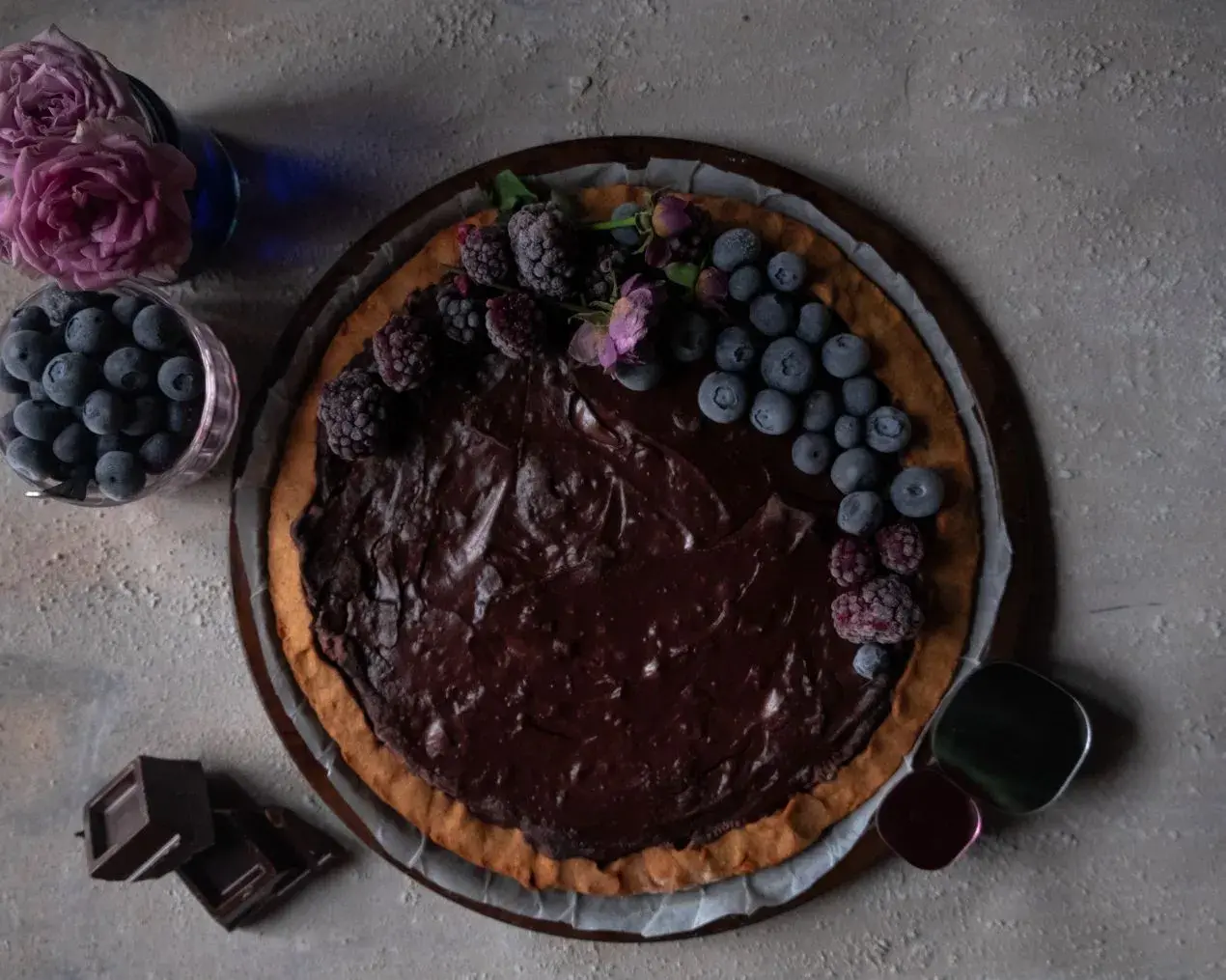 Step-by-Step Recipe for a Wine-Infused Chocolate Tart