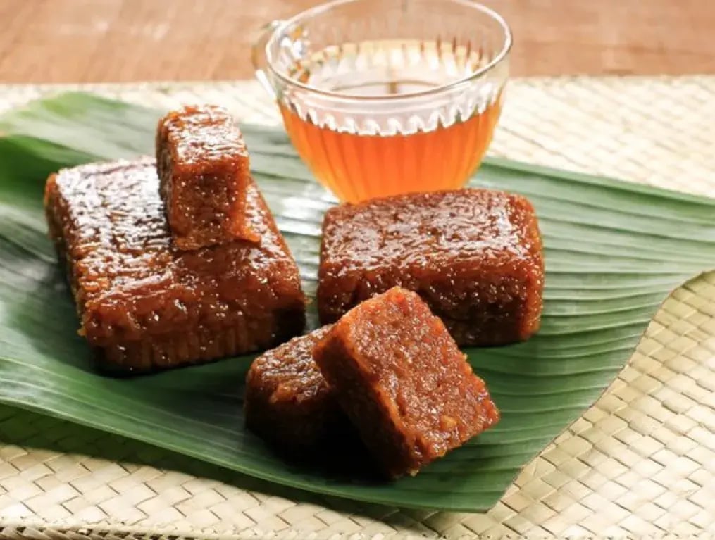 How To make a Delicious Sticky Rice Cake with Chocolate Ganach