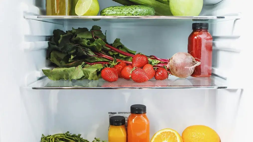 Fridge With Food