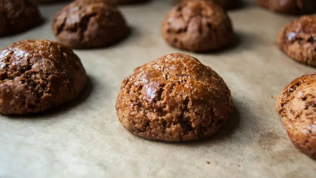 bites on parchment paper