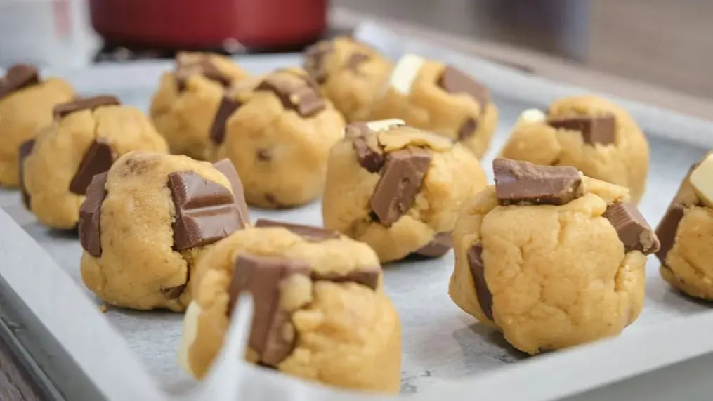 Cookie dough balls