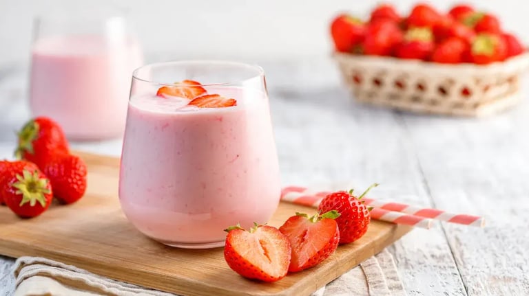 Strawberry Pistachio Smoothie That Boosts Energy