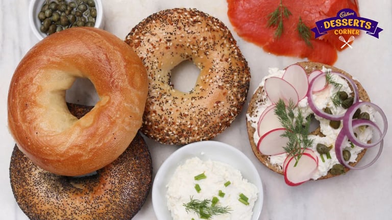 sweet-and-savoury-bagel-spreads-with-cream-cheese