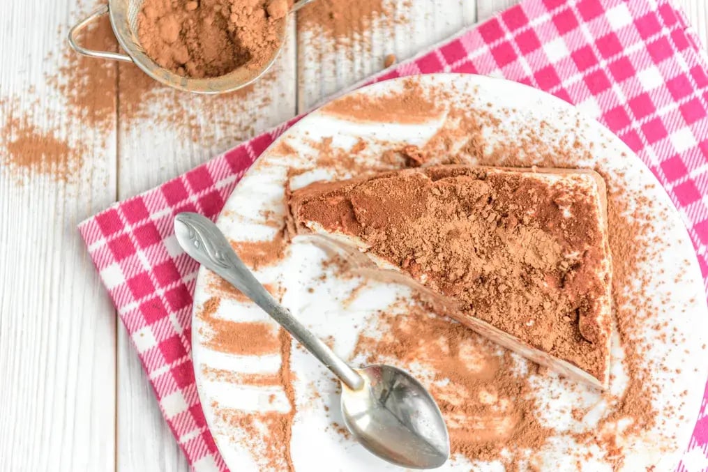Coffee Soufflé on Rye Toast