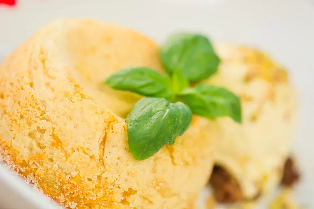 Vanilla Soufflé on Brioche Toast