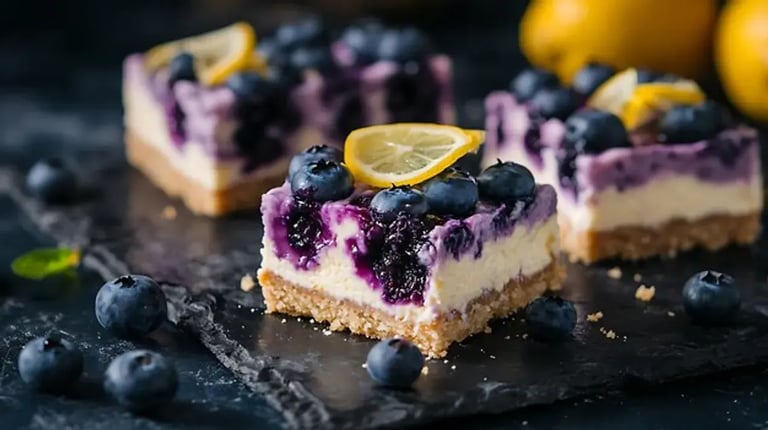 Tasty Blueberry Desserts Perfect for Any Occasion, from Cake to Sorbet