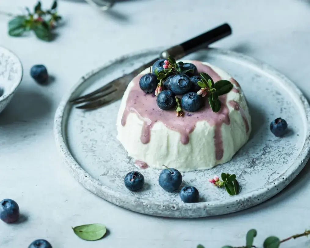 Milk Tea Infused Panna Cotta