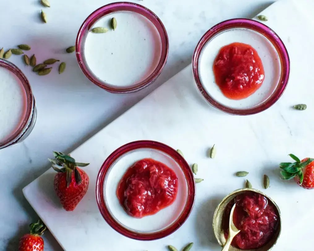 Oolong Panna Cotta