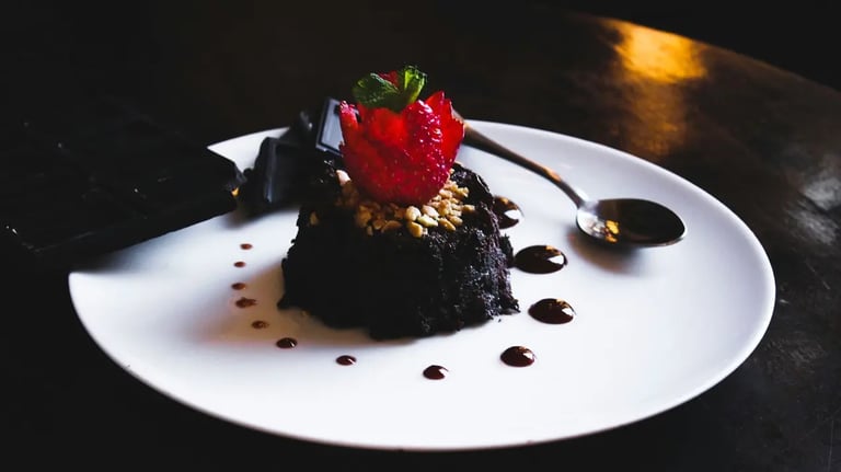 Make Ahead Dark Chocolate Desserts