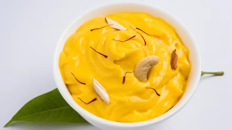 Saffron Pista Mango Dessert Ideas