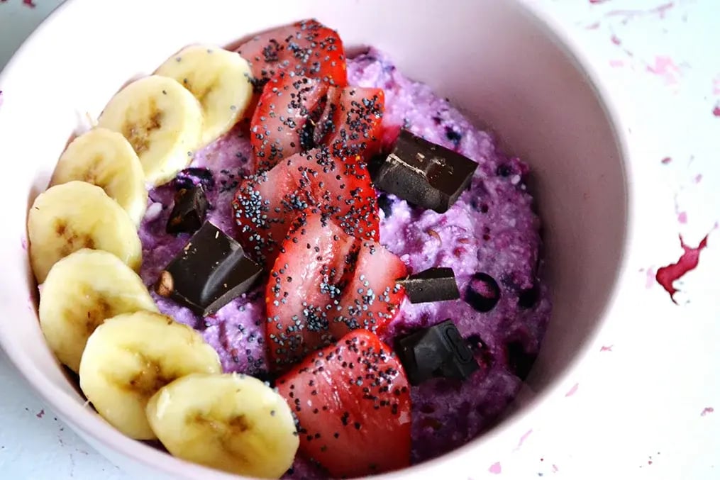 Fruit Decorative Smoothie Bowl