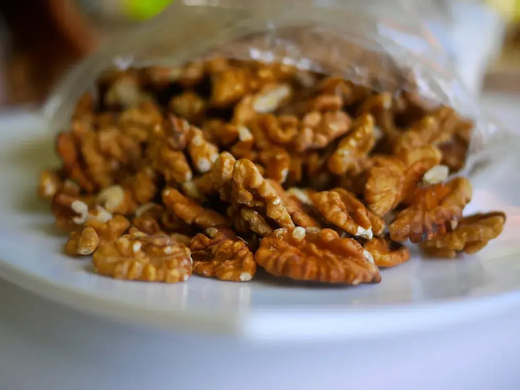 Add Toasted Walnuts