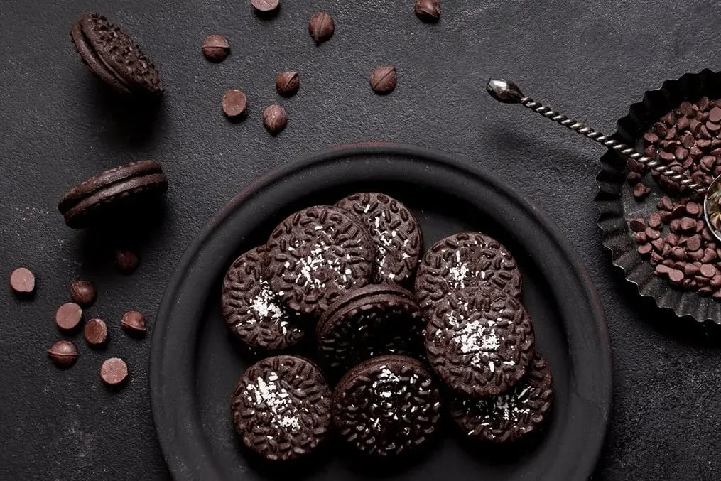 The Ultimate Dark Forest Chocolate Cake with a Dark Chocolate Biscuits Recipe! - Dark Chocolate Biscuits