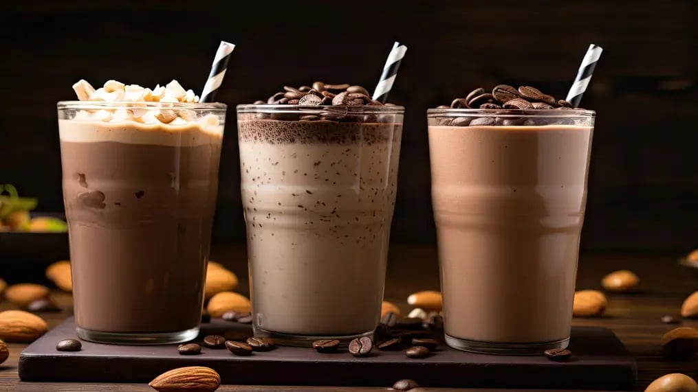 Chocolate Hazelnut Smoothie with Pistachio A Decadent Nutty Delight
