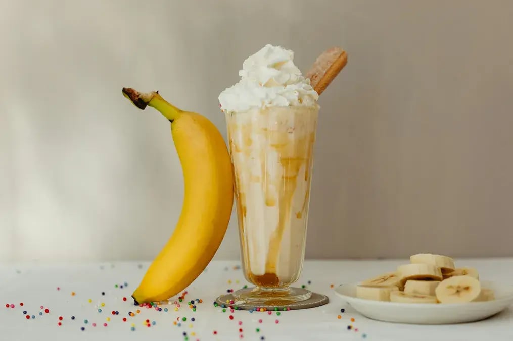 Banana Walnut Milkshake