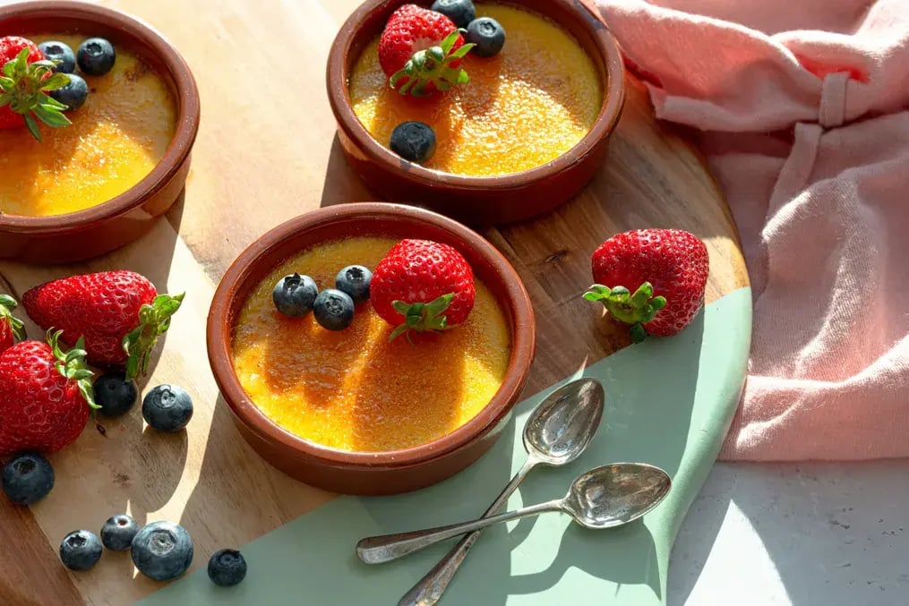 Creme Brulee Cake