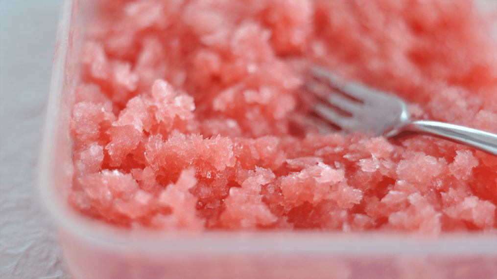 peach-granita