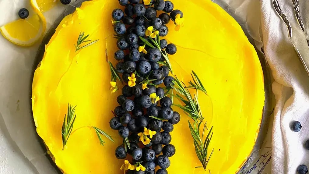 This lemon blueberry bliss is the softest cake you will ever bake - Lemon Blueberry Cake - 1