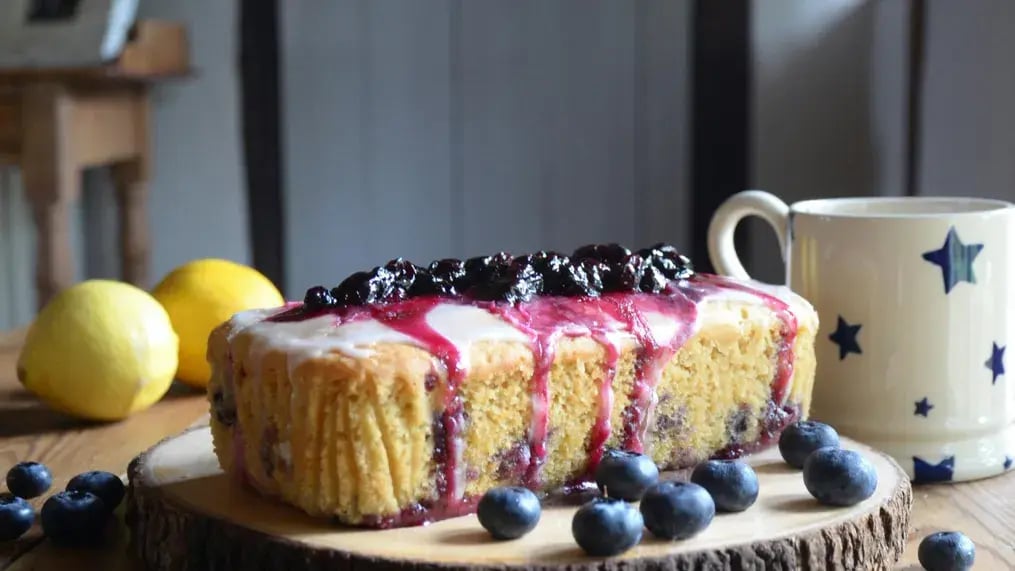 This lemon blueberry bliss is the softest cake you will ever bake - Lemon Blueberry Cake - 2