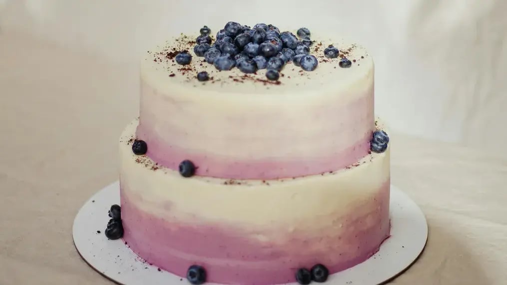 This sweet and delicious blueberry cake is perfect for any celebration - Blueberry Cake - 2