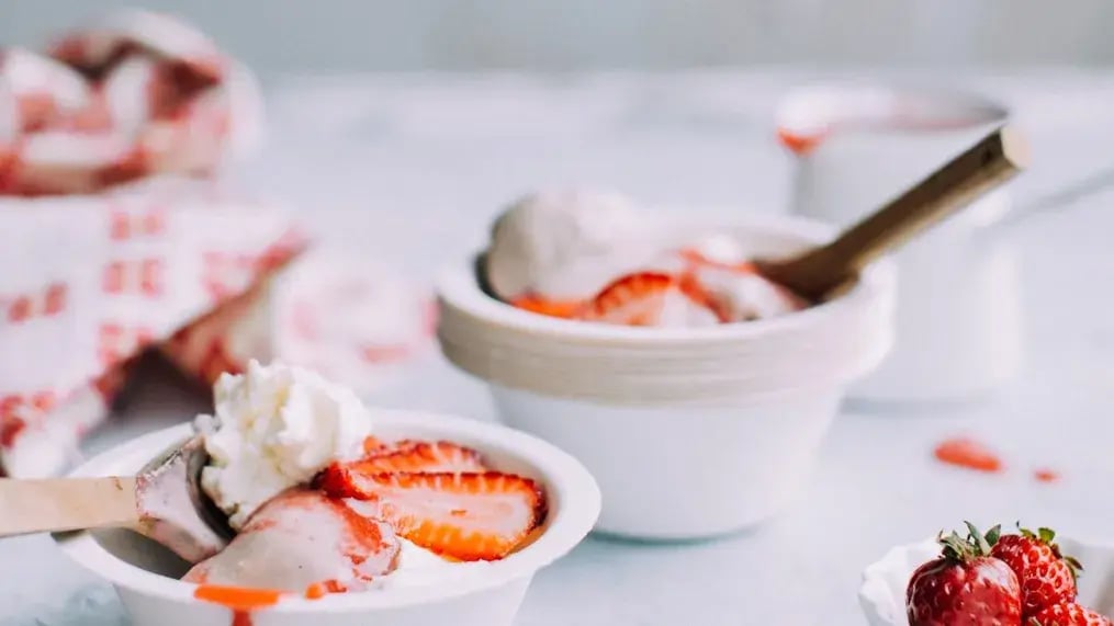 Strawberry Sundae