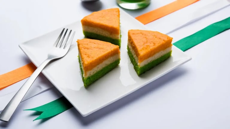 Tricolor Dessert