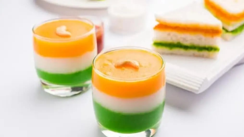 Tricolor Dessert