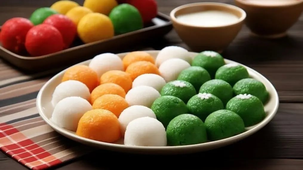 Tricolor Dessert